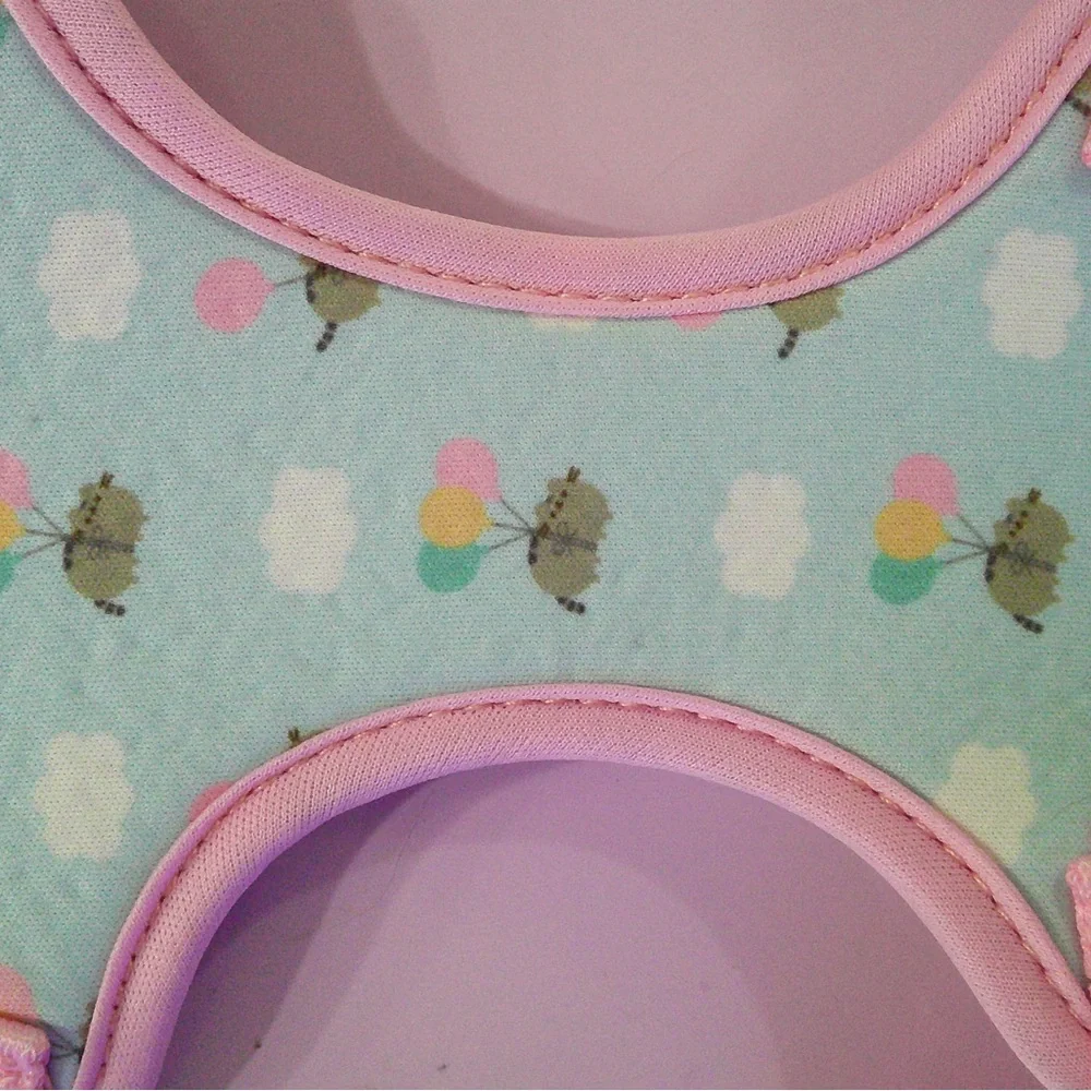 Pusheen The Cat Mix N Match Pet Harness and Leash Set, Collar and Collar Bows